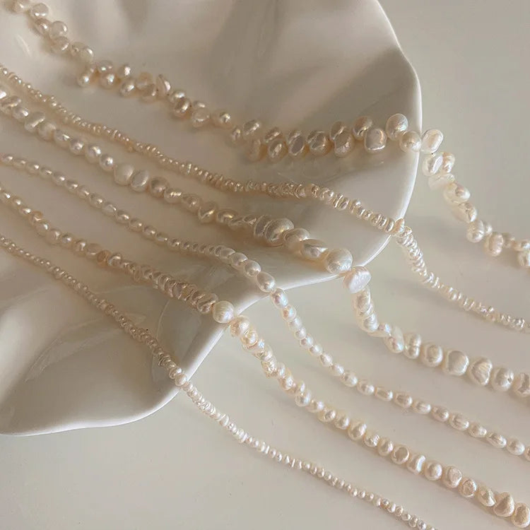 Collier Perles Baroques