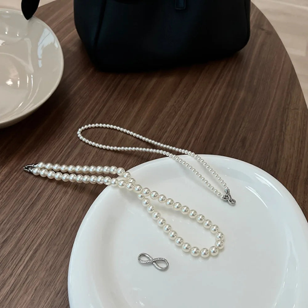 Collier Perles Double Rangée