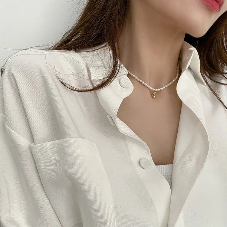 Collier Perles Baroques