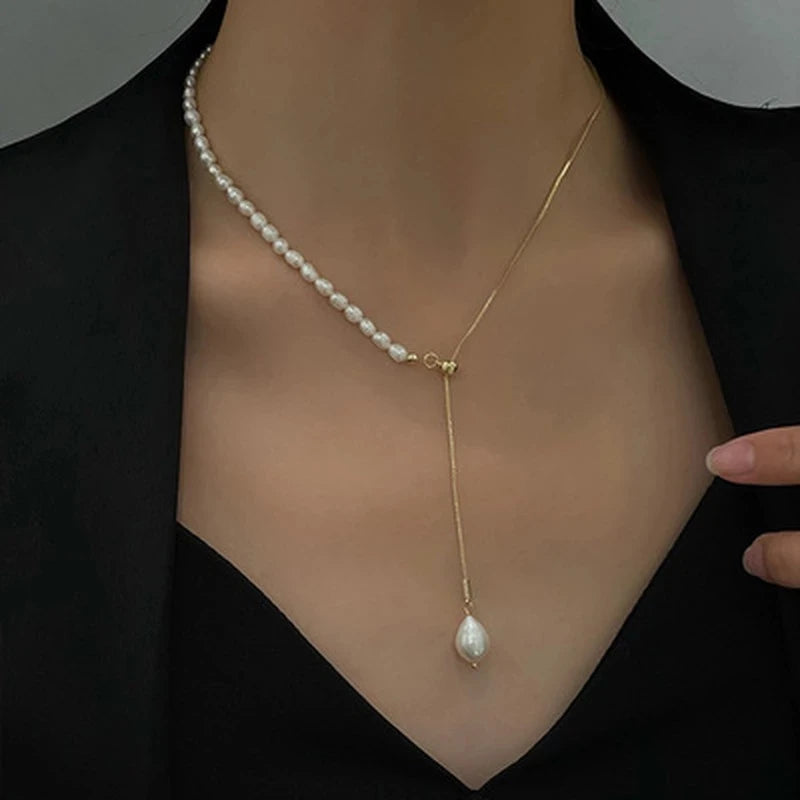 Collier Perles Baroques
