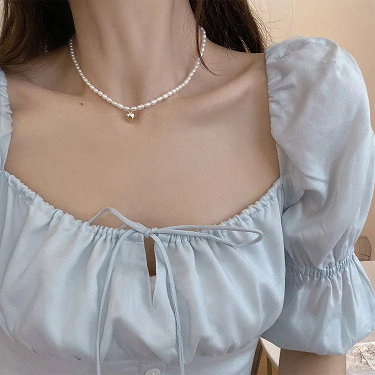 Collier Perles Baroques