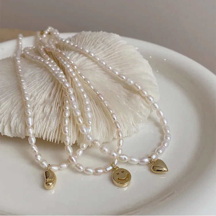 Collier Perles Baroques