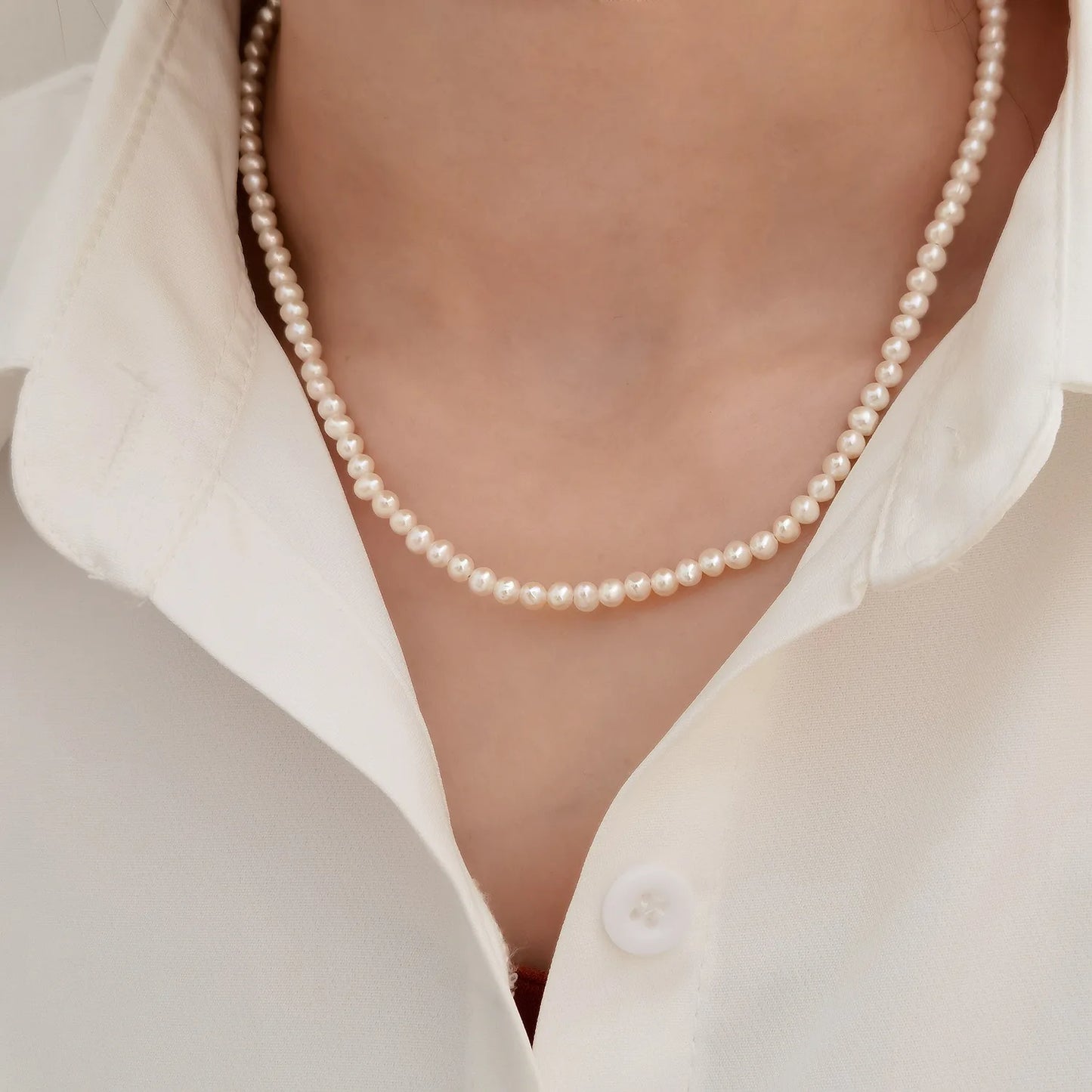 Collier Perles Baroques
