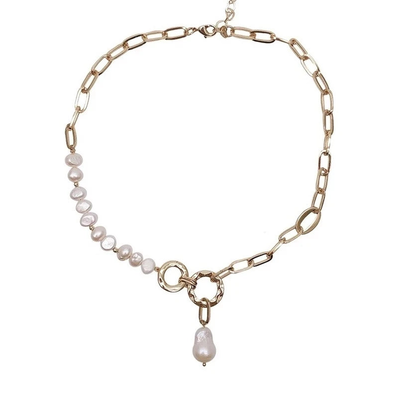 Collier Perles Baroques