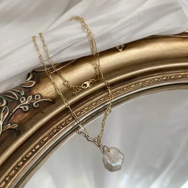 Collier Perles Baroques