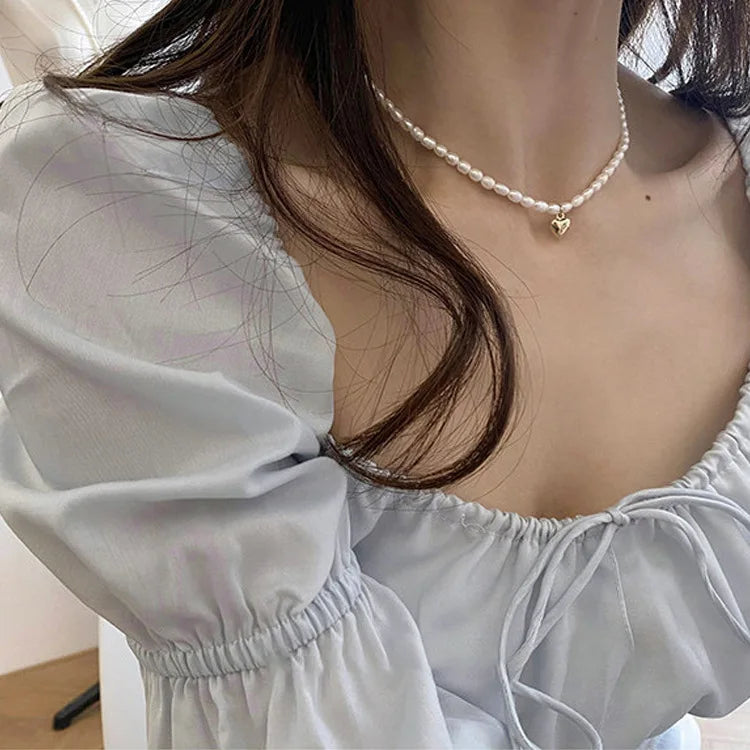 Collier Perles Baroques