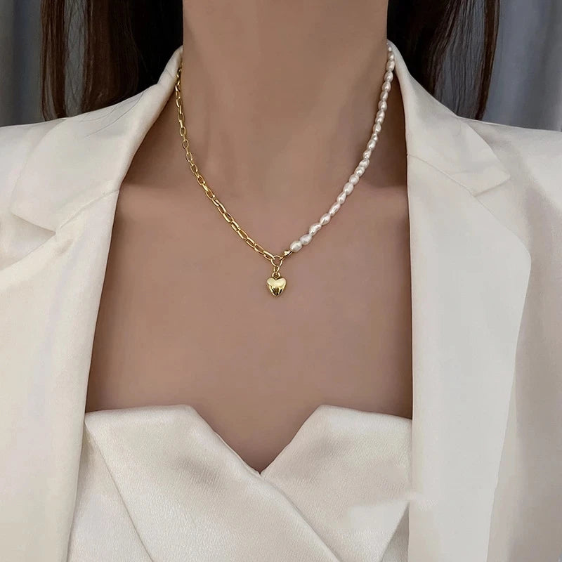 Collier Perles Baroques