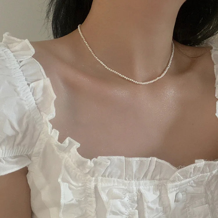 Collier Perles Baroques