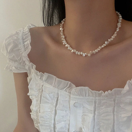 Collier Perles Baroques