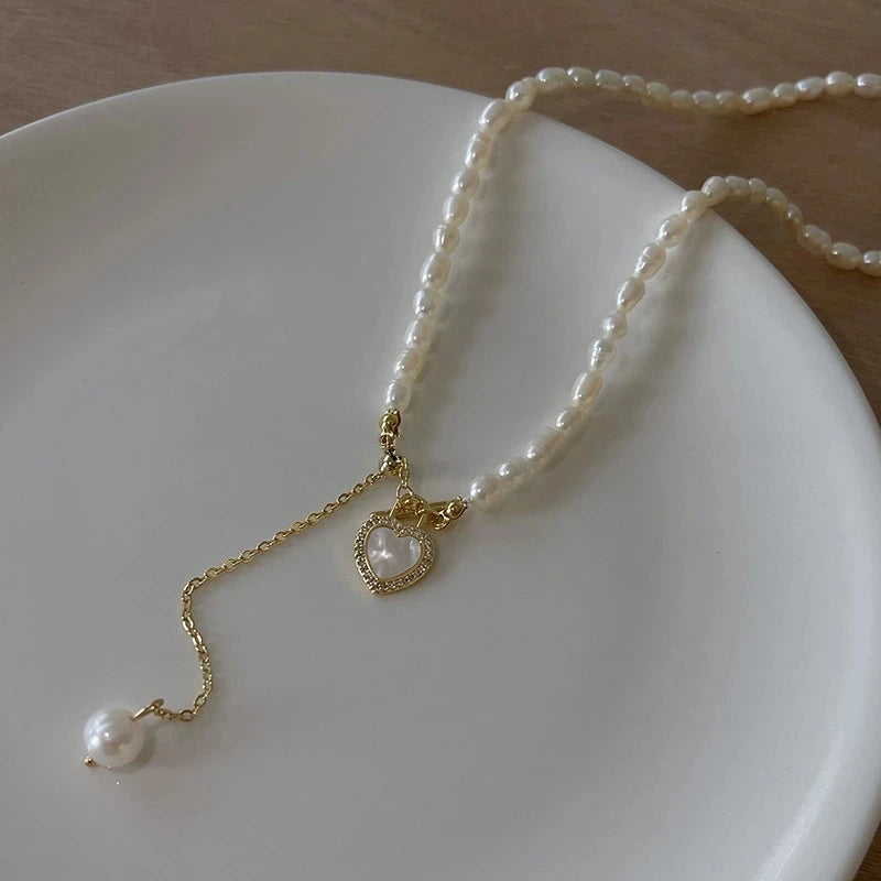Collier Perles Baroques