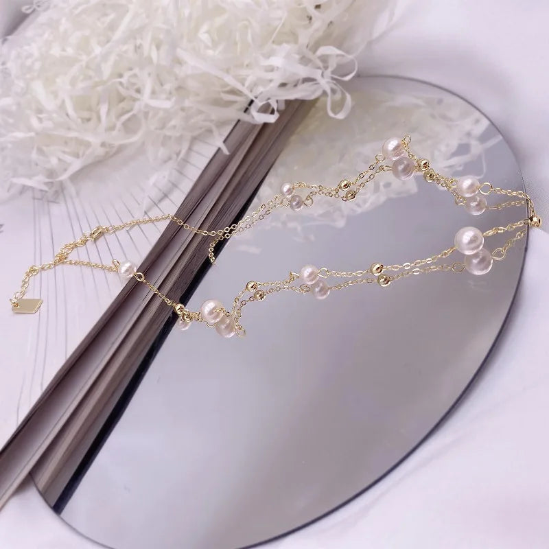 Collier Perles Baroques