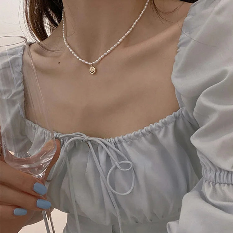 Collier Perles Baroques