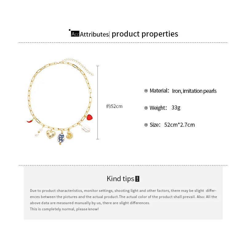 Collier Perles Baroques