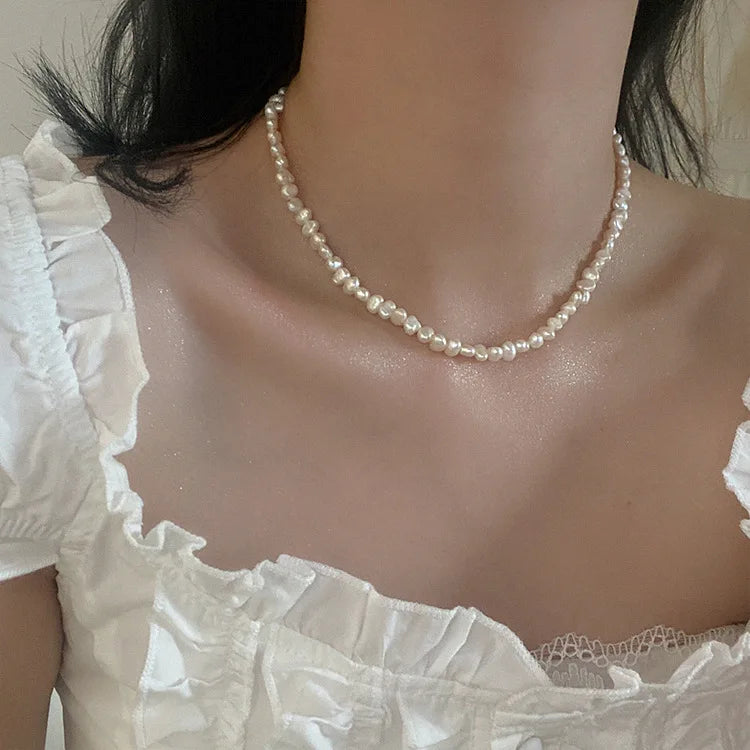 Collier Perles Baroques