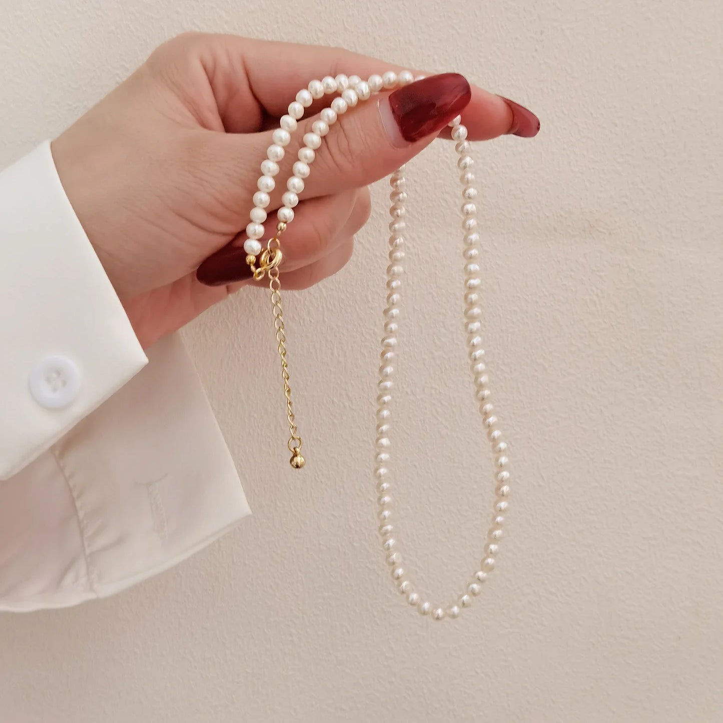 Collier Perles Baroques