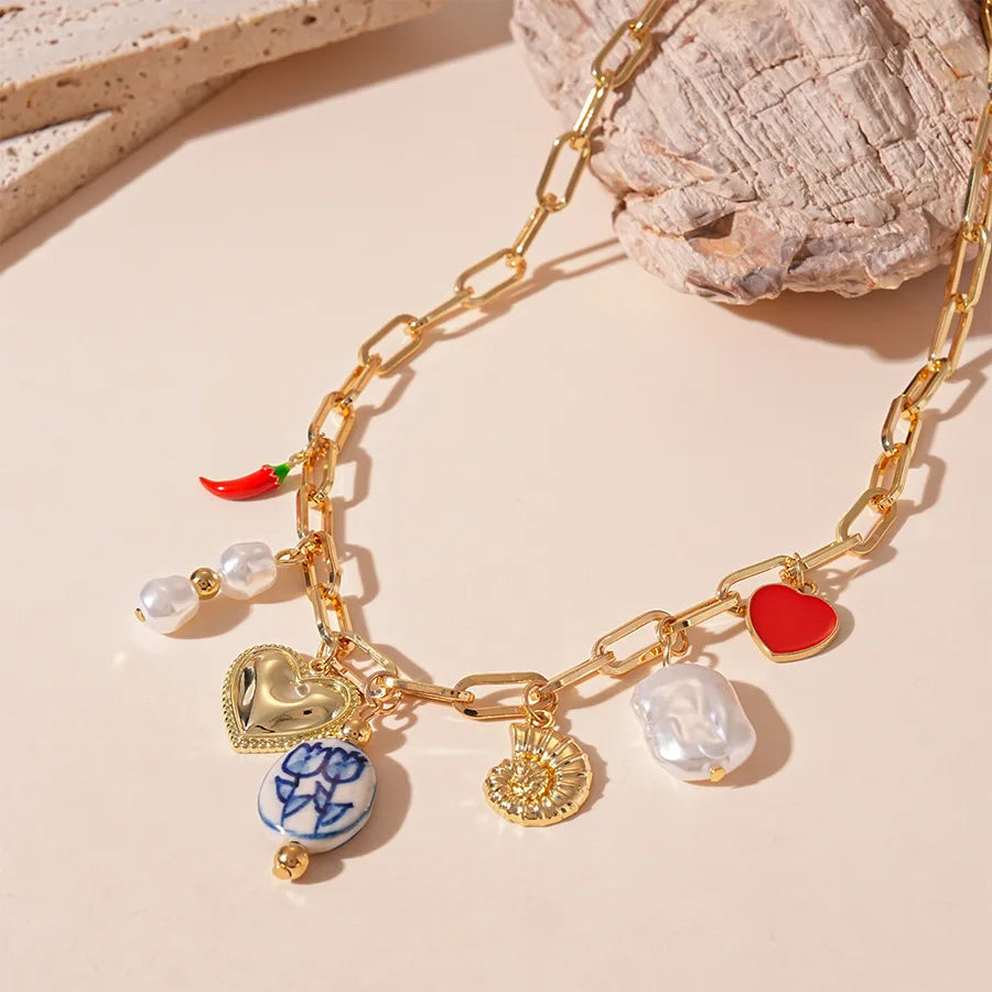 Collier Perles Baroques