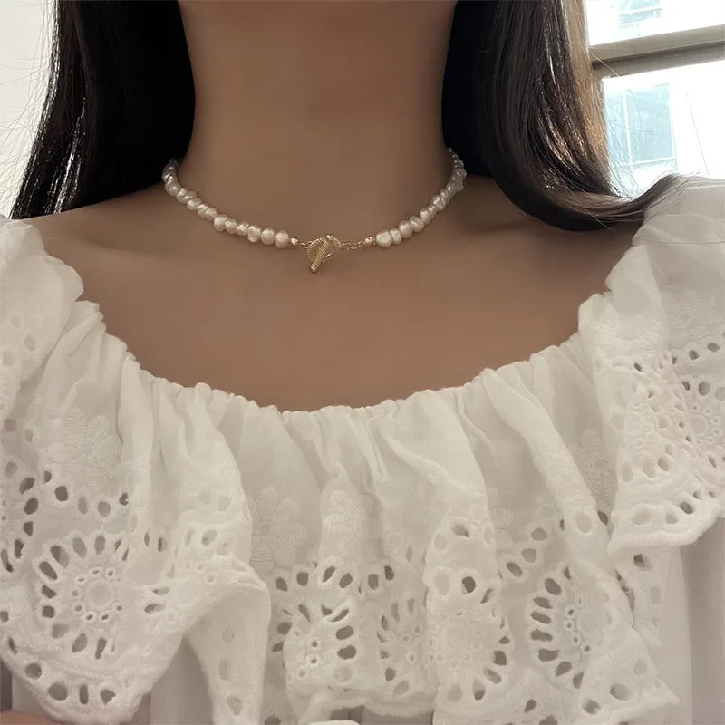 Collier Perles Baroques