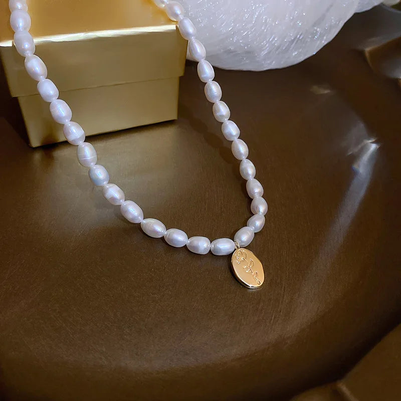 Collier Perles Baroques
