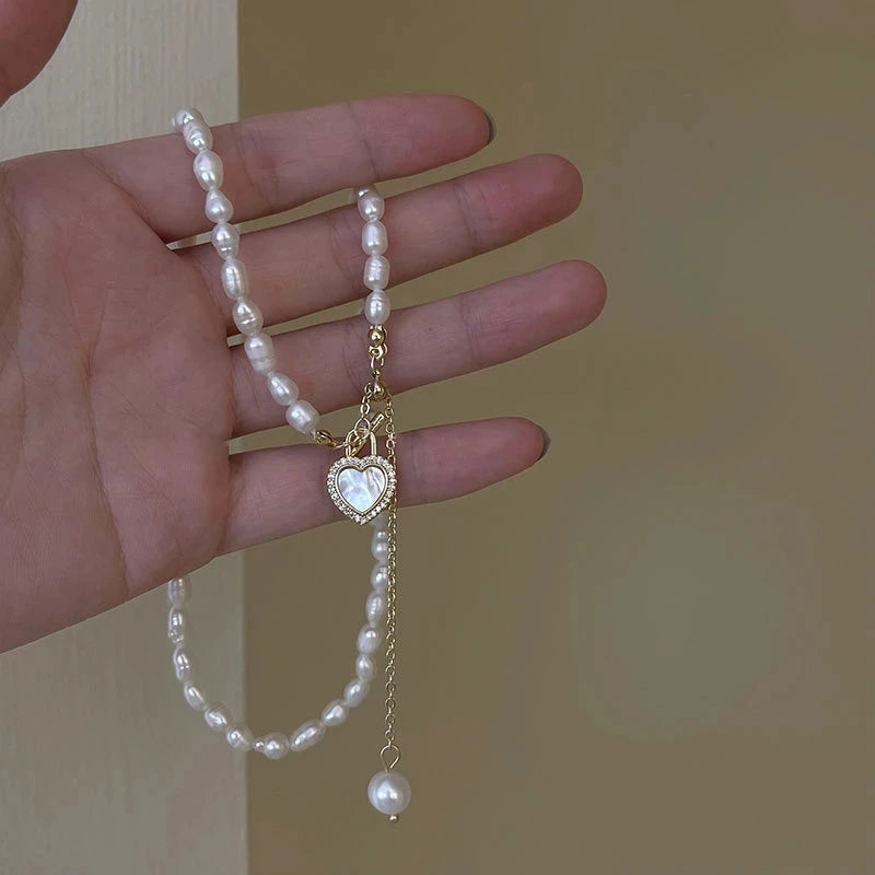 Collier Perles Baroques