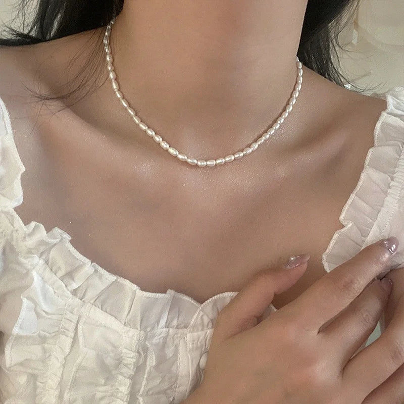 Collier Perles Baroques