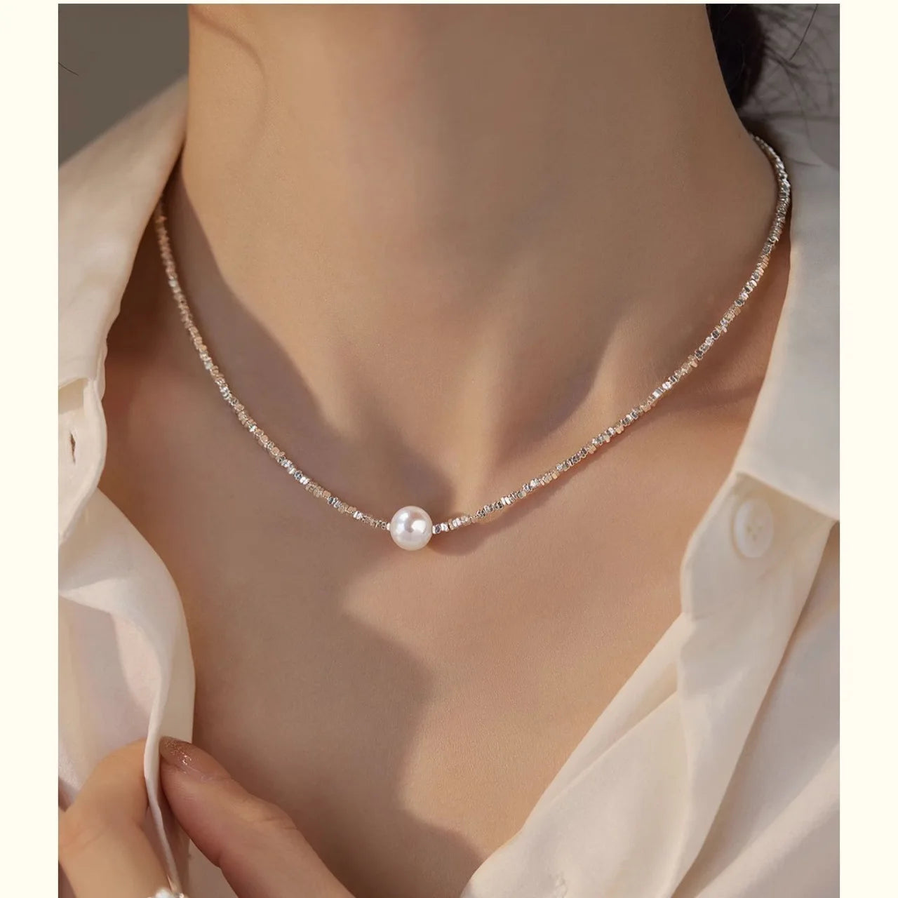 Collier Perles Baroques