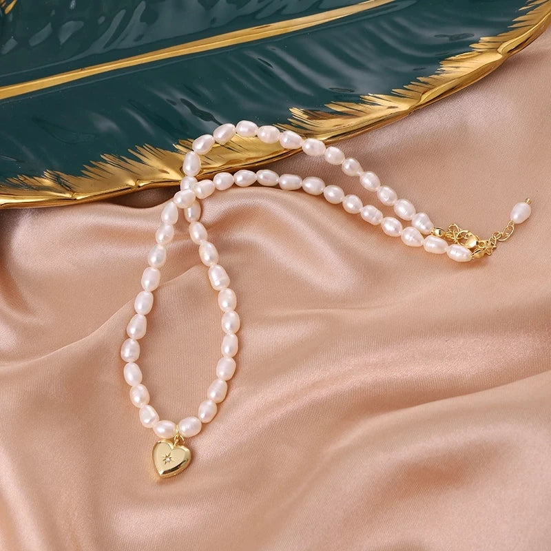 Collier Perles Baroques