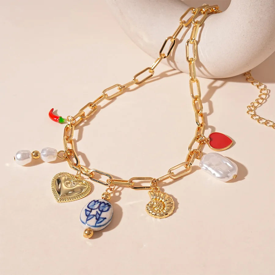 Collier Perles Baroques
