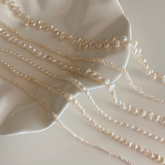 Collier Perles Baroques