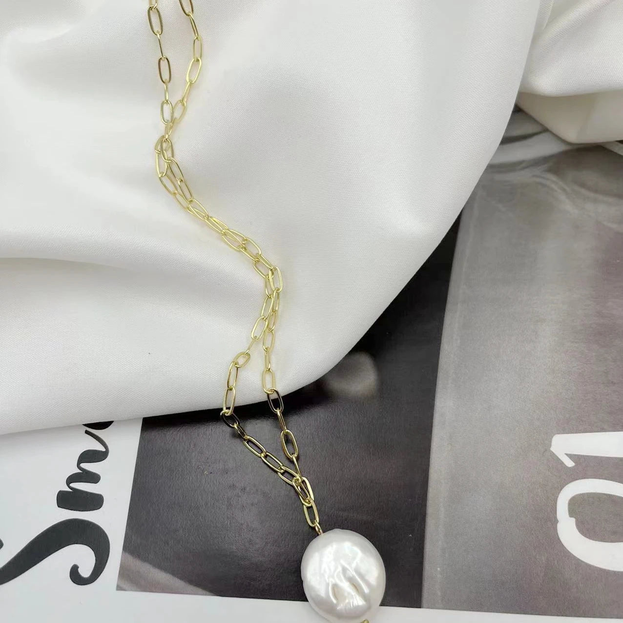 Collier Perles Baroques