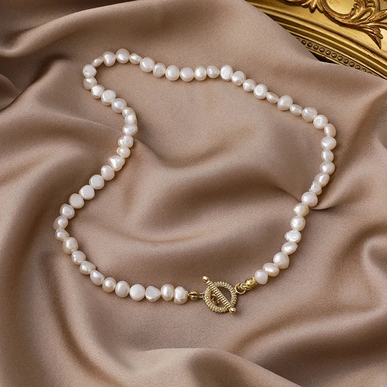Collier Perles Baroques