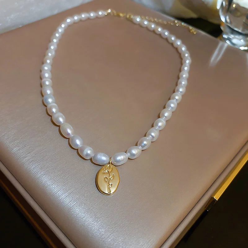 Collier Perles Baroques