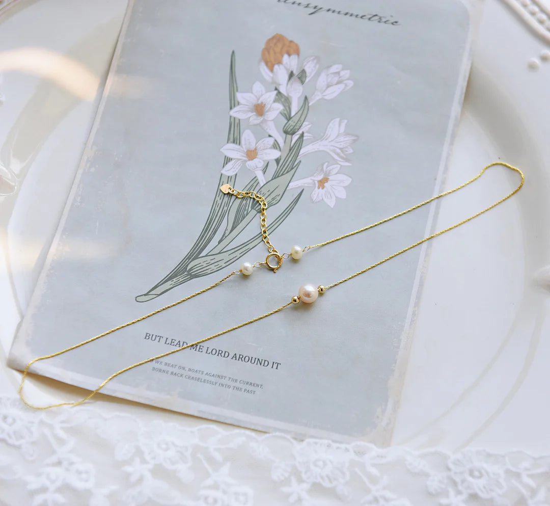 Collier Perles Baroques